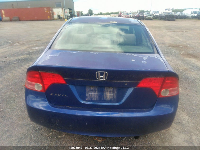 2007 Honda Civic VIN: 2HGFA15597H016108 Lot: 12035949