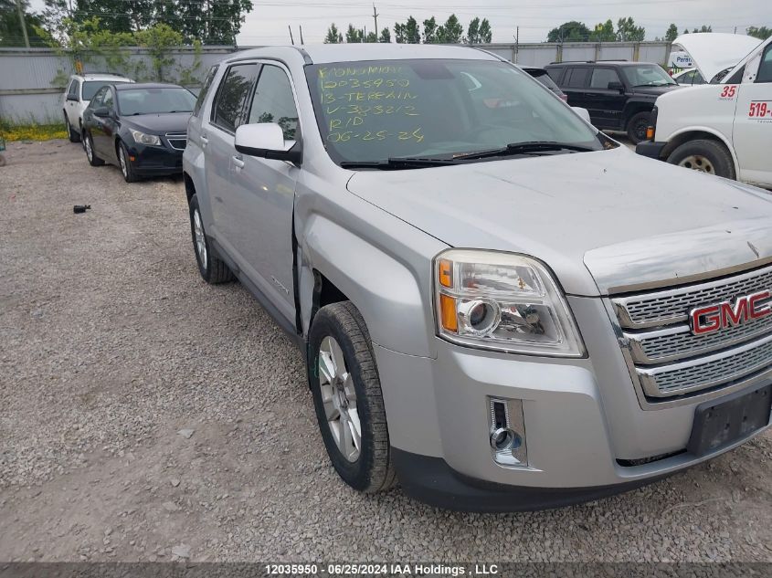 2013 GMC Terrain VIN: 2GKALMEK0D6383212 Lot: 12035950