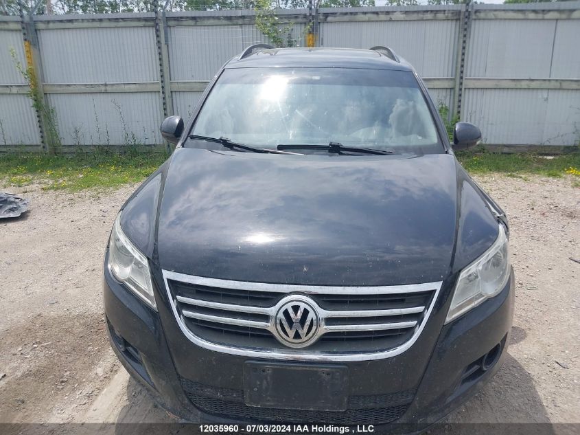 2011 Volkswagen Tiguan VIN: WVGBV7AX4BW516128 Lot: 12035960