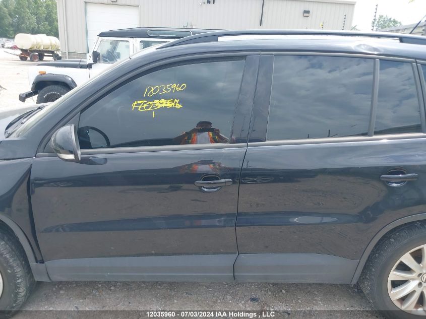 2011 Volkswagen Tiguan VIN: WVGBV7AX4BW516128 Lot: 12035960