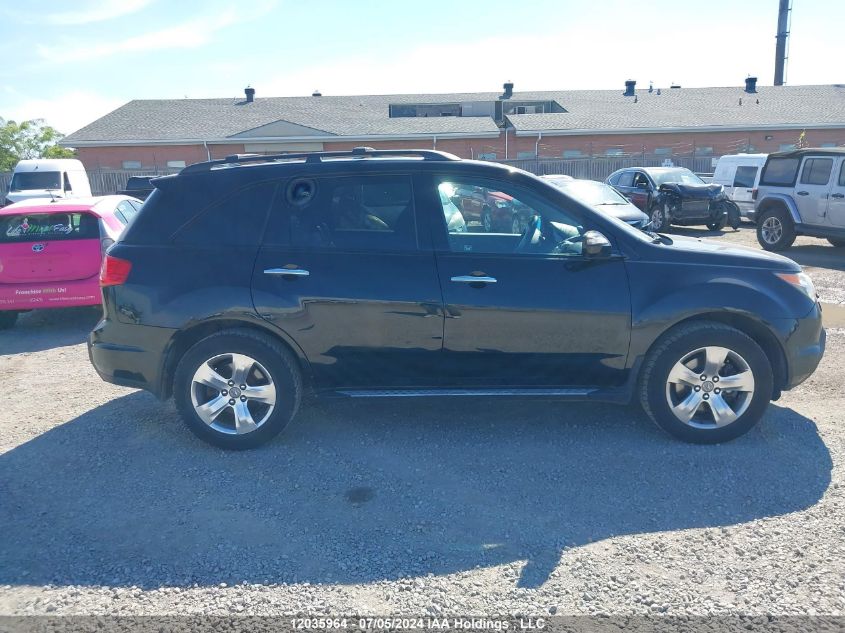 2009 Acura Mdx VIN: 2HNYD28889H003552 Lot: 12035964