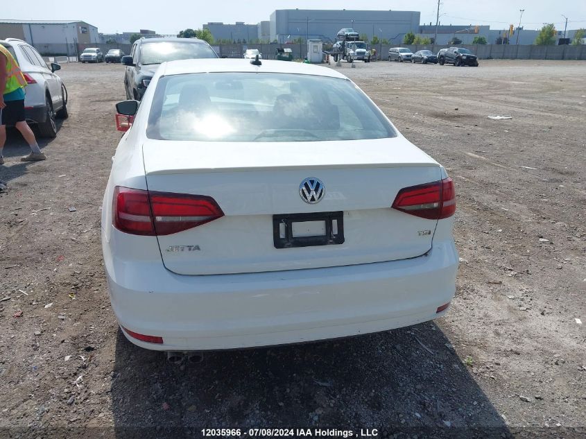 2017 Volkswagen Jetta VIN: 3VWB67AJ4HM313016 Lot: 12035966
