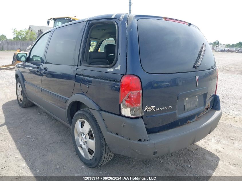 2006 Pontiac Montana Sv6 VIN: 1GMDU03L26D226937 Lot: 12035974