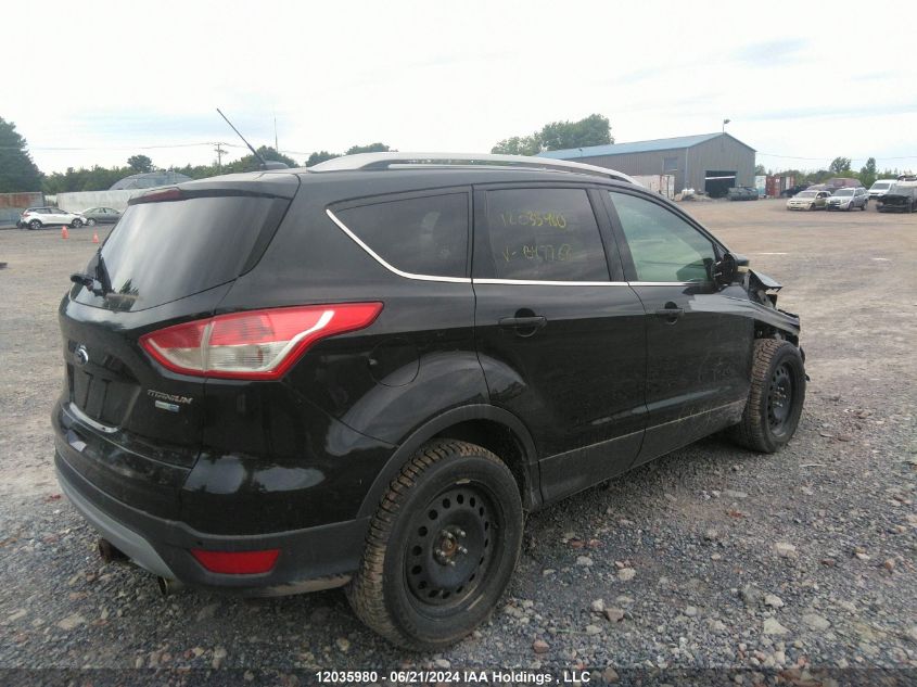 2013 Ford Escape Titanium VIN: 1FMCU9J99DUB47768 Lot: 12035980