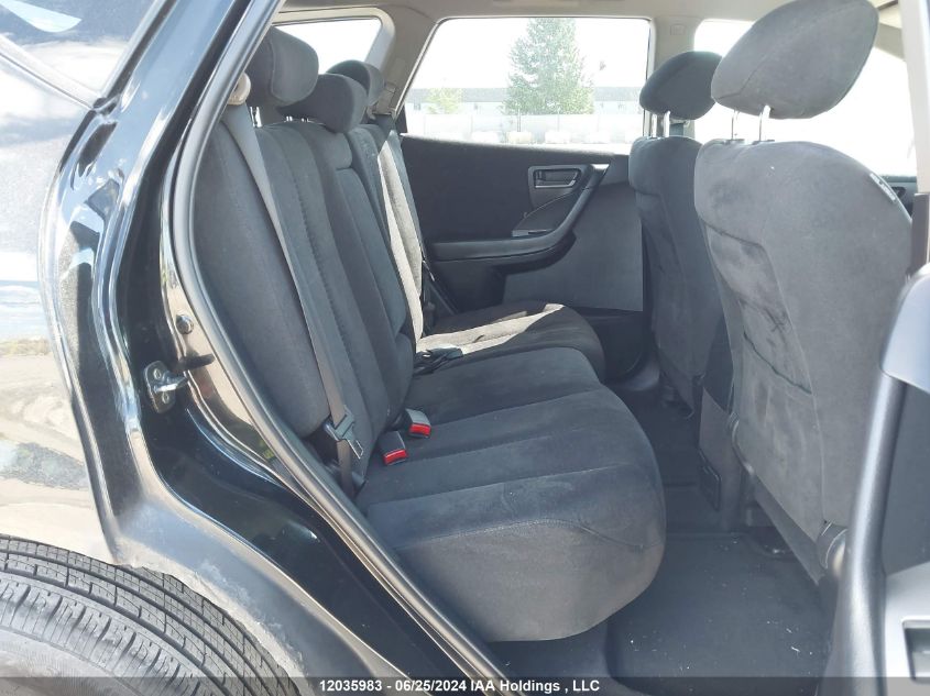 2004 Nissan Murano Sl/Se VIN: JN8AZ08W04W326195 Lot: 12035983