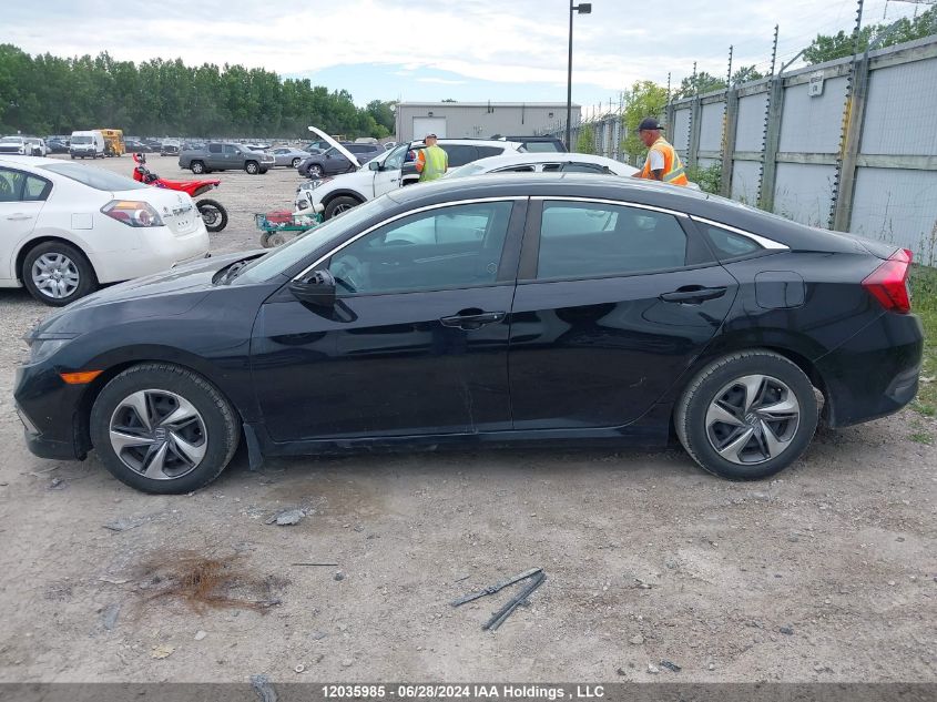 2020 Honda Civic Sedan VIN: 2HGFC2E59LH021643 Lot: 12035985