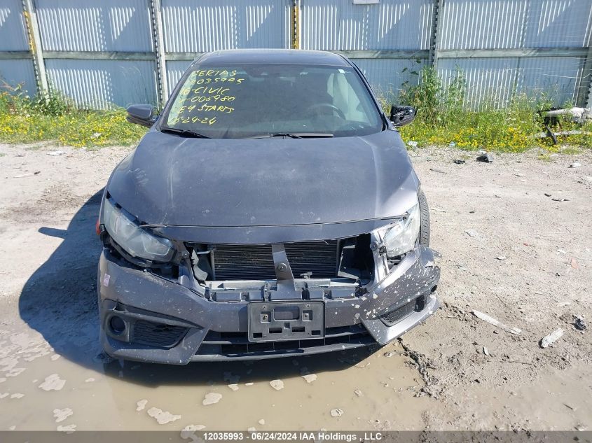 2HGFC2F89GH006980 2016 Honda Civic Ex