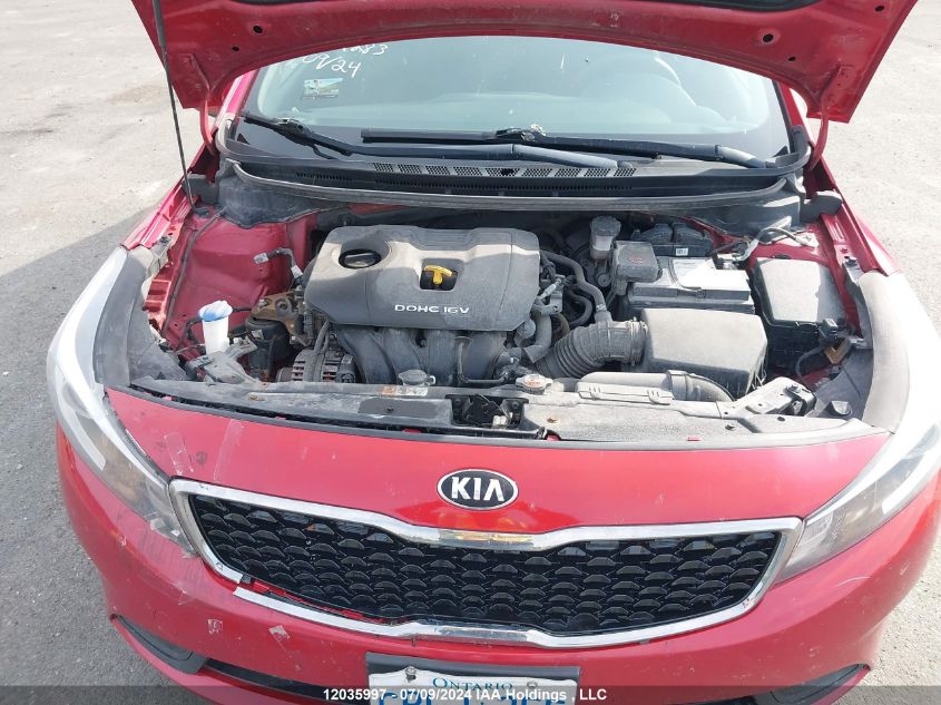 2018 Kia Forte VIN: 3KPFK4A73JE253863 Lot: 12035997