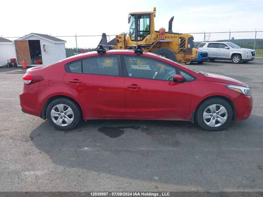 2018 Kia Forte VIN: 3KPFK4A73JE253863 Lot: 12035997