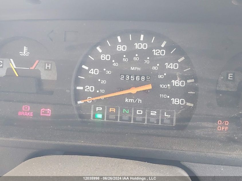 1992 Toyota Pickup Cab Chassis Super Long Wb VIN: JT5VN94T3N0025686 Lot: 12035998