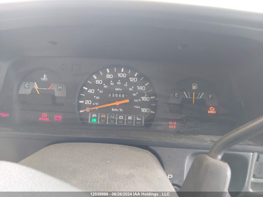 1992 Toyota Pickup Cab Chassis Super Long Wb VIN: JT5VN94T3N0025686 Lot: 12035998