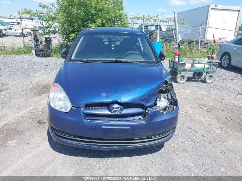 2011 Hyundai Accent VIN: KMHCN3BC3BU196451 Lot: 12036001