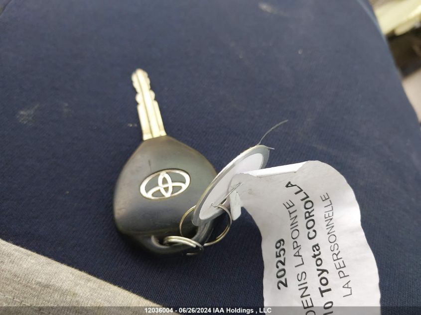 2010 Toyota Corolla Le VIN: 2T1BU4EE2AC415613 Lot: 12036004