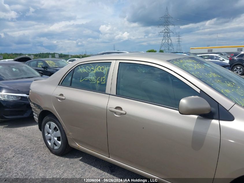2010 Toyota Corolla Le VIN: 2T1BU4EE2AC415613 Lot: 12036004