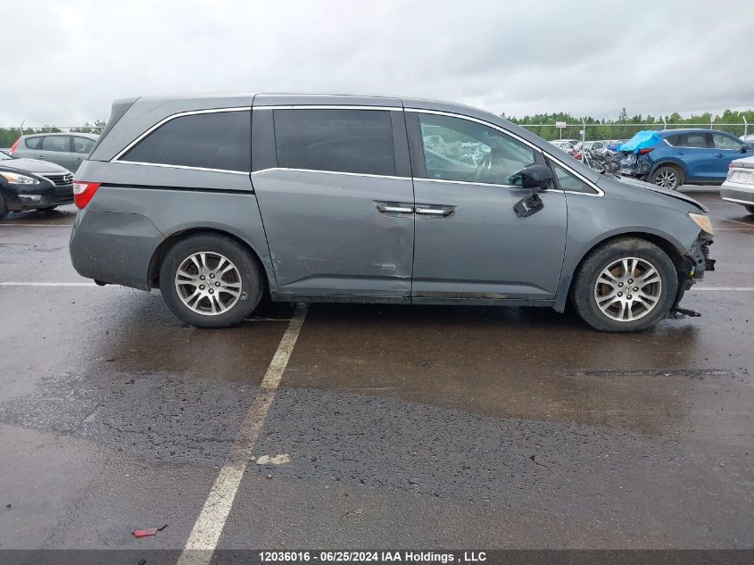 2011 Honda Odyssey Ex VIN: 5FNRL5H41BB510476 Lot: 12036016