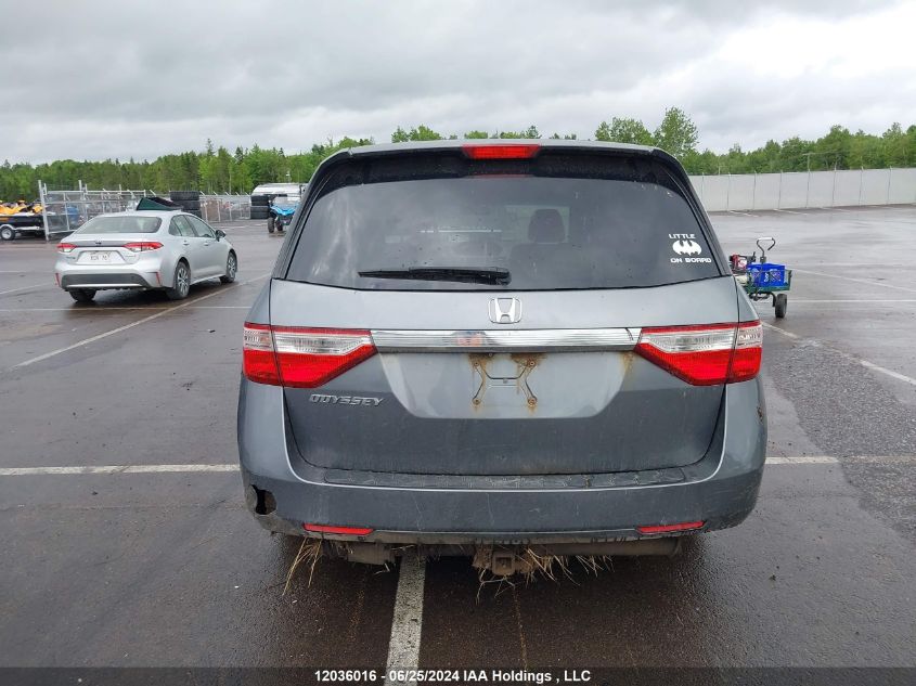 2011 Honda Odyssey Ex VIN: 5FNRL5H41BB510476 Lot: 12036016