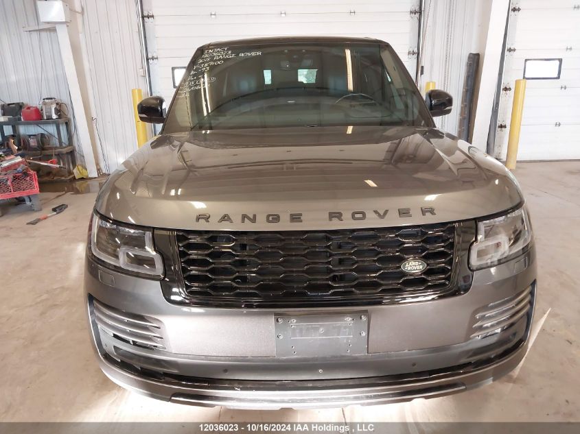 2018 Land Rover Range Rover VIN: SALGS2RK0JA387100 Lot: 12036023