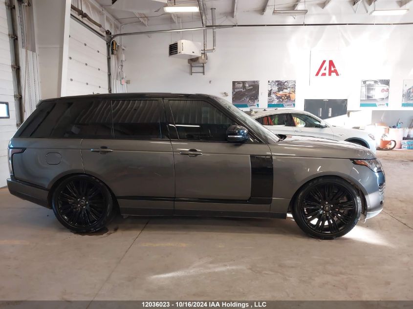 2018 Land Rover Range Rover VIN: SALGS2RK0JA387100 Lot: 12036023