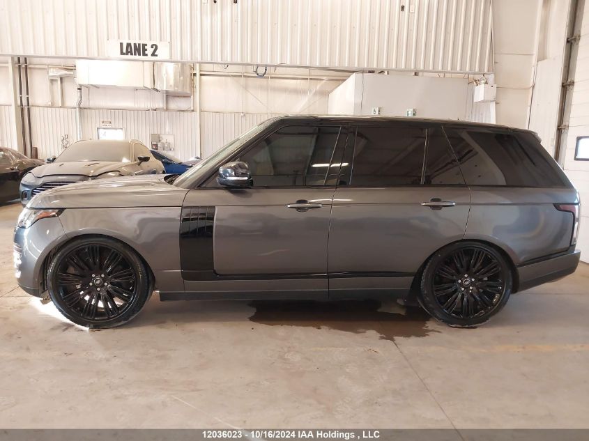 2018 Land Rover Range Rover VIN: SALGS2RK0JA387100 Lot: 12036023