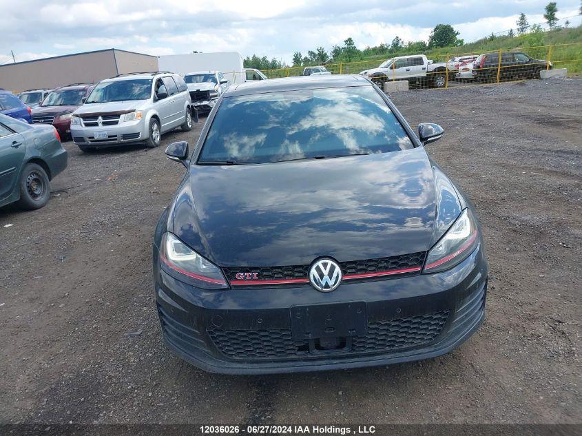 2016 Volkswagen Golf Gti VIN: 3VW447AU2GM025423 Lot: 12036026