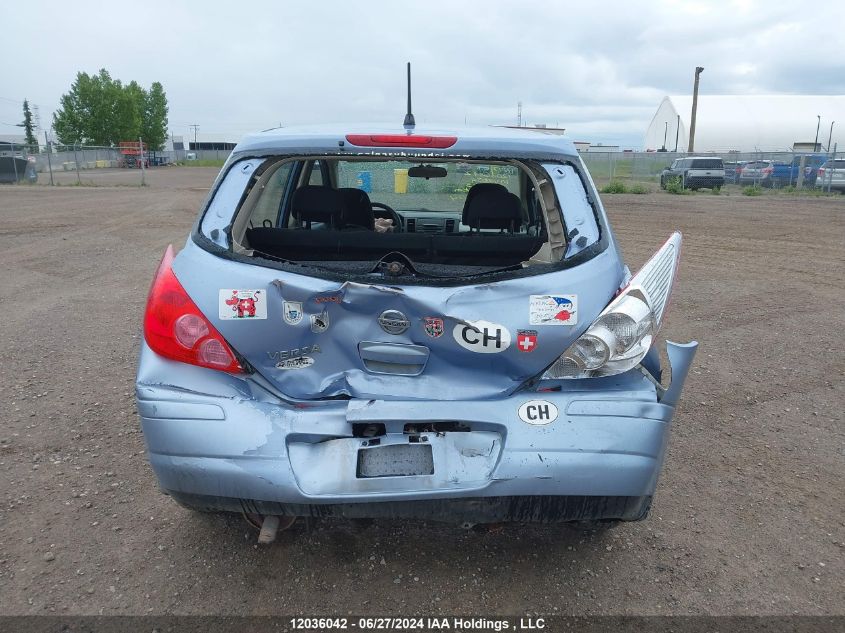 2010 Nissan Versa S/Sl VIN: 3N1BC1CP1AL354115 Lot: 12036042