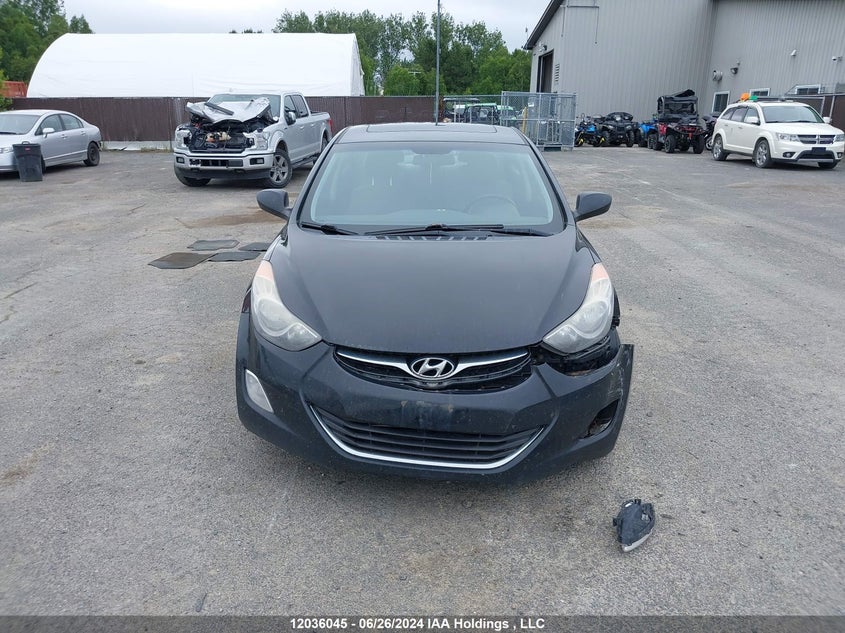 2013 Hyundai Elantra Gls VIN: 5NPDH4AE2DH360052 Lot: 12036045