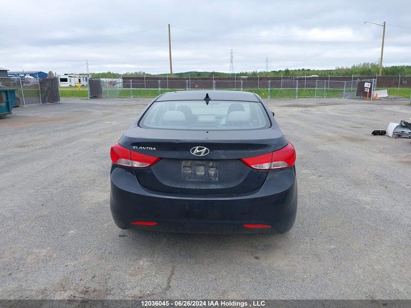 2013 Hyundai Elantra Gls VIN: 5NPDH4AE2DH360052 Lot: 12036045