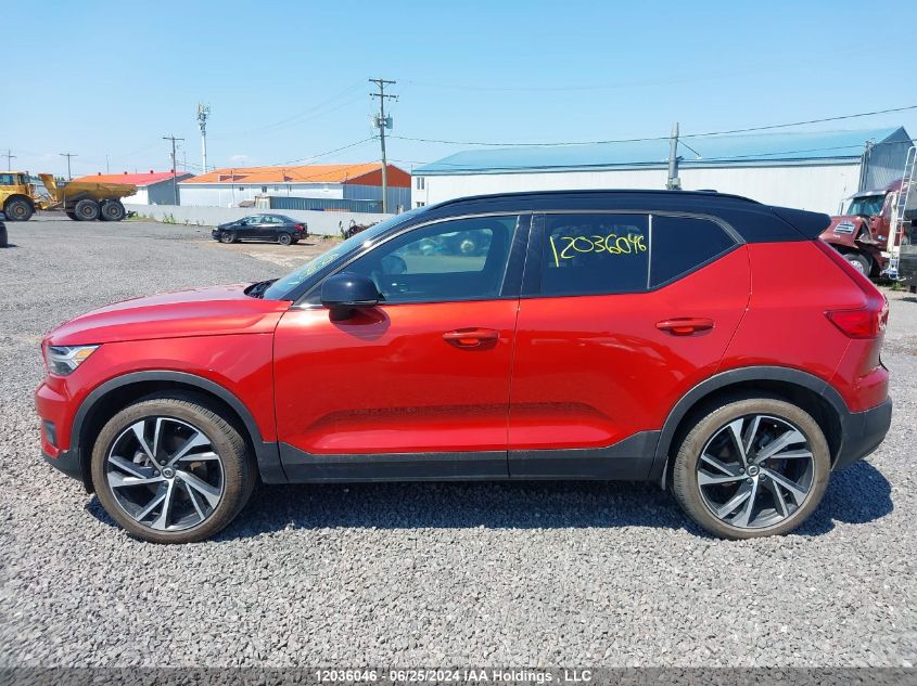 2022 Volvo Xc40 VIN: YV4162UM7N2725499 Lot: 12036046