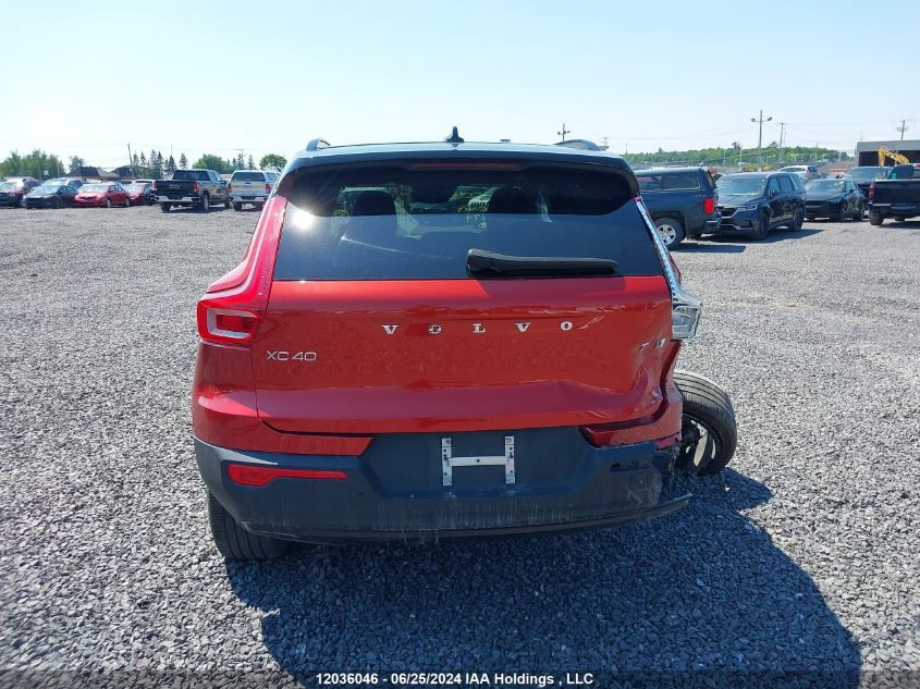 2022 Volvo Xc40 VIN: YV4162UM7N2725499 Lot: 12036046