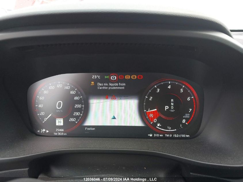 2022 Volvo Xc40 VIN: YV4162UM7N2725499 Lot: 12036046