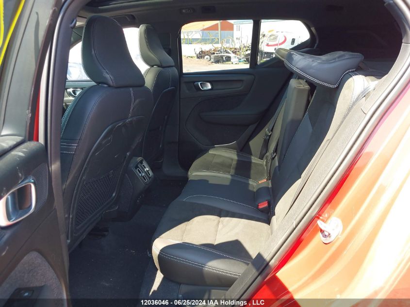 2022 Volvo Xc40 VIN: YV4162UM7N2725499 Lot: 12036046