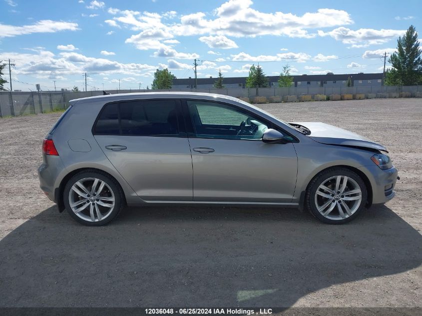 2016 Volkswagen Golf VIN: 3VW217AU0GM026263 Lot: 12036048