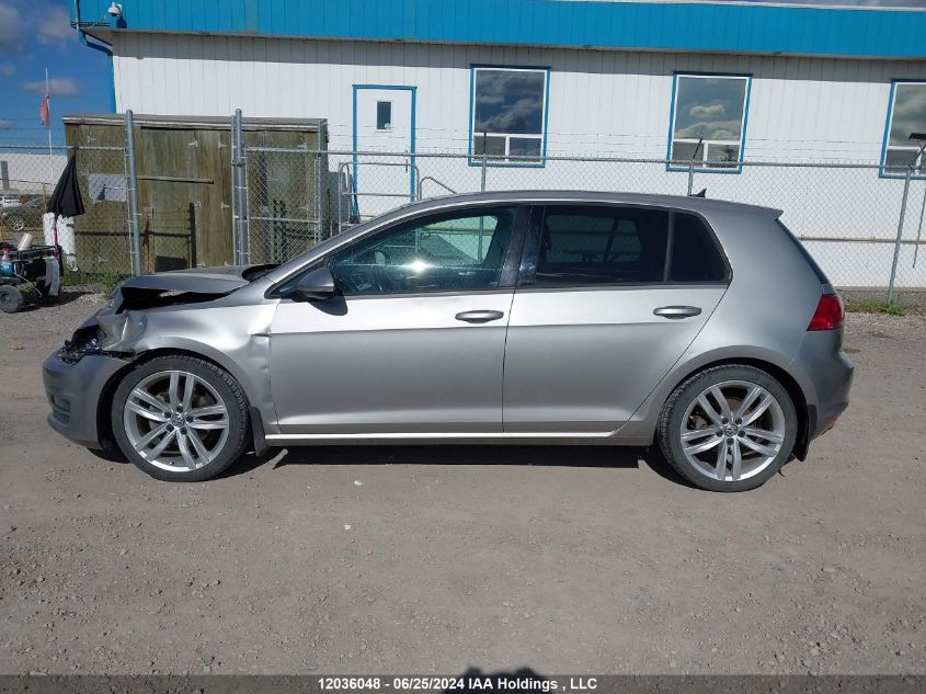 2016 Volkswagen Golf VIN: 3VW217AU0GM026263 Lot: 12036048