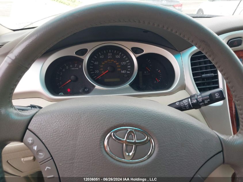 2005 Toyota Highlander V6/V6 7 Passenger VIN: JTEEP21A850115095 Lot: 12036051