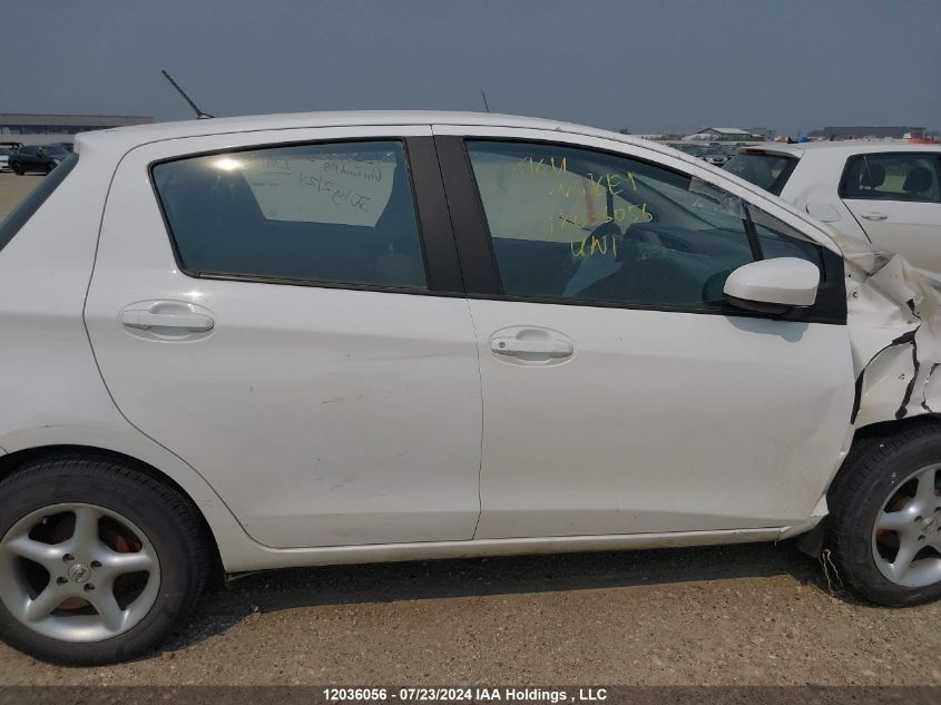 2016 Toyota Yaris L/Le/Se VIN: VNKKTUD31GA061476 Lot: 12036056