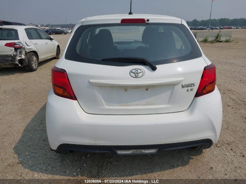 2016 Toyota Yaris L/Le/Se VIN: VNKKTUD31GA061476 Lot: 12036056