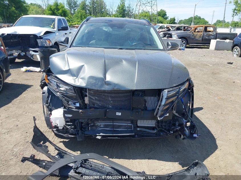 2022 Hyundai Tucson Ultimate Hybrid Awd VIN: KM8JCCA13NU015544 Lot: 12036060