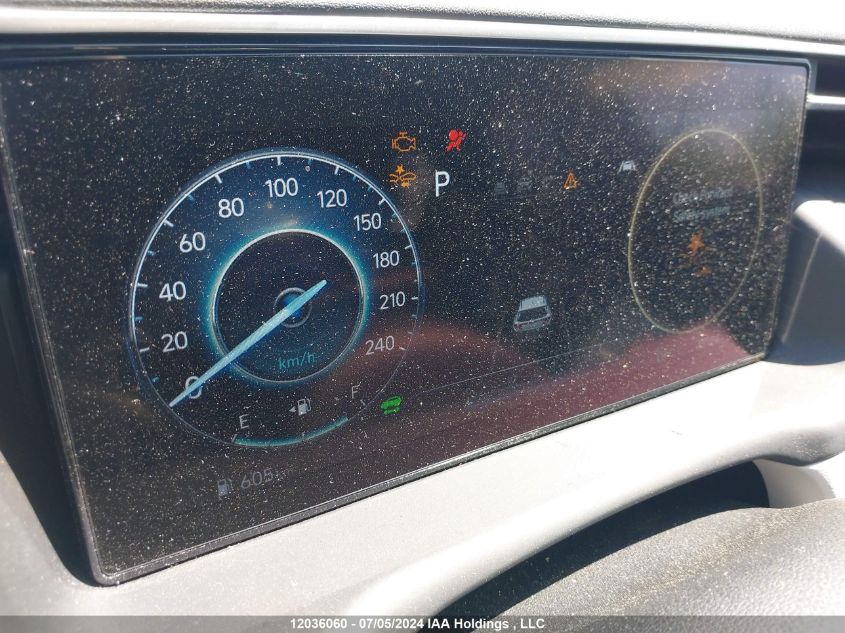 2022 Hyundai Tucson Ultimate Hybrid Awd VIN: KM8JCCA13NU015544 Lot: 12036060