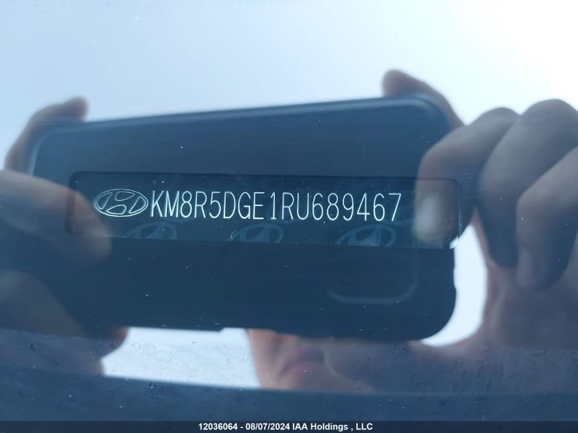 2024 Hyundai Palisade Limited VIN: KM8R5DGE1RU689467 Lot: 12036064