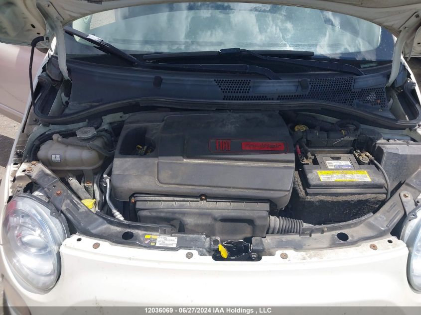 2013 Fiat 500 VIN: 3C3CFFCR1DT635301 Lot: 12036069