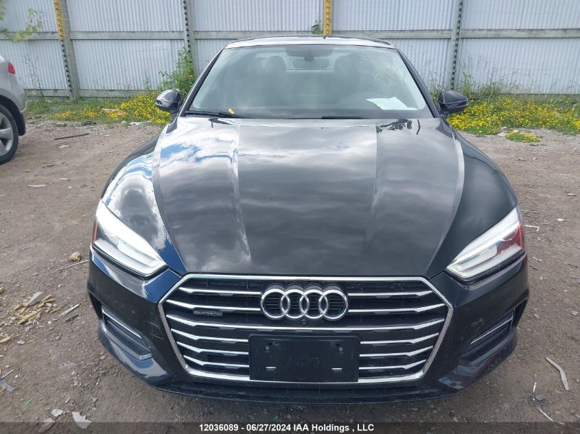 2019 Audi A5 VIN: WAUPNAF53KA018348 Lot: 12036089