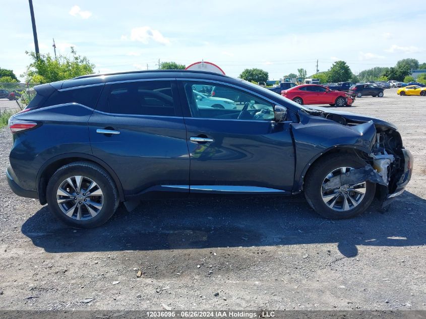 2015 Nissan Murano Sv VIN: 5N1AZ2MH2FN239899 Lot: 12036095