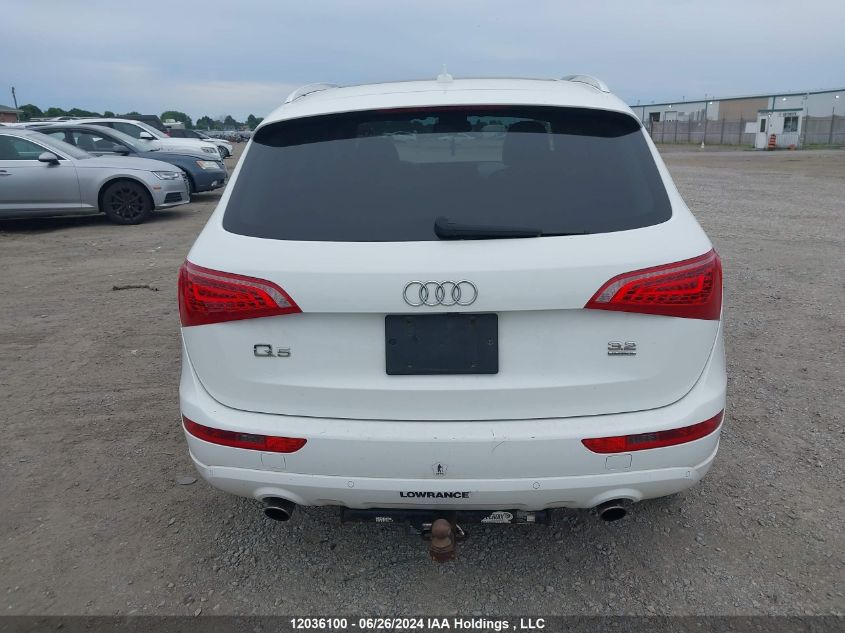 2010 Audi Q5 VIN: WA1LKCFP5AA064411 Lot: 12036100