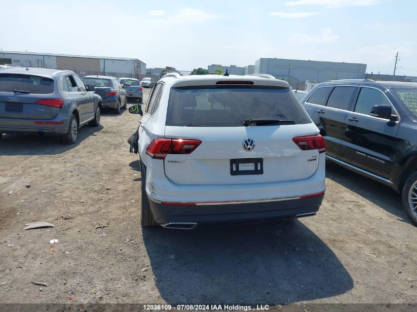 2018 Volkswagen Tiguan VIN: 3VV4B7AX8JM193305 Lot: 12036109