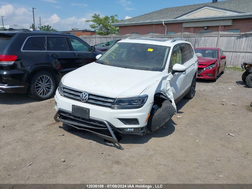 2018 Volkswagen Tiguan VIN: 3VV4B7AX8JM193305 Lot: 12036109