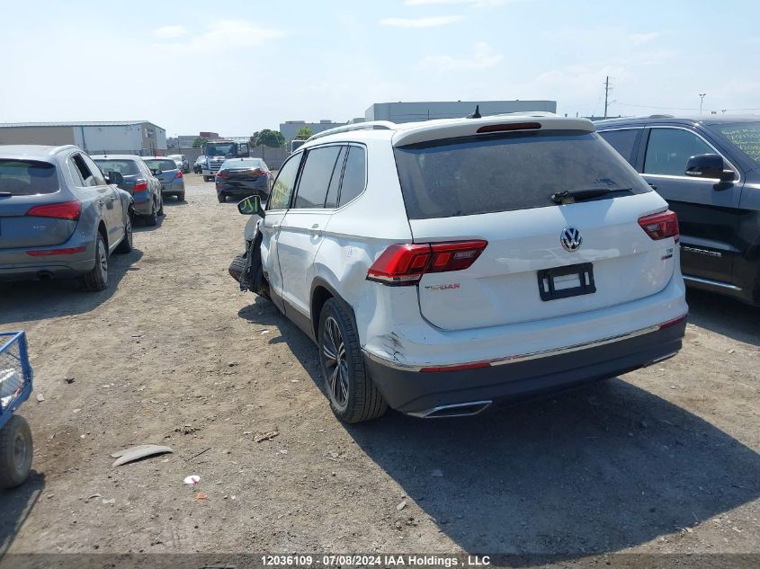 2018 Volkswagen Tiguan VIN: 3VV4B7AX8JM193305 Lot: 12036109