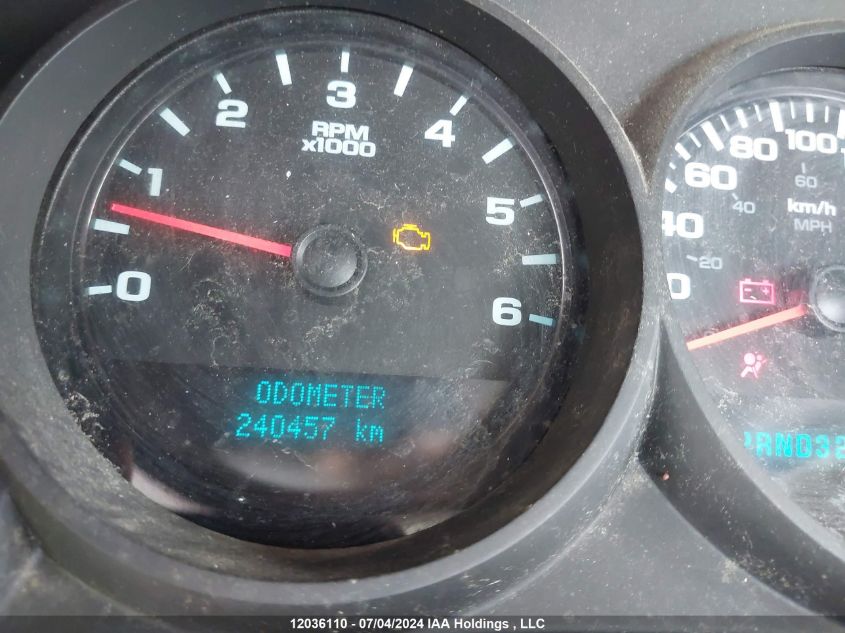 2011 Chevrolet Silverado 1500 VIN: 1GCNCREA9BZ451669 Lot: 12036110