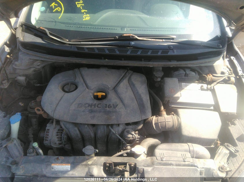 2012 Hyundai Elantra Gls/Limited VIN: 5NPDH4AE2CH142742 Lot: 12036111