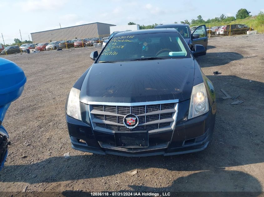 2009 Cadillac Cts VIN: 1G6DG577190123058 Lot: 12036118