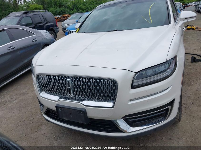 2019 Lincoln Nautilus Reserve VIN: 2LMPJ8L91KBL33040 Lot: 12036122